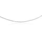 1/2 Carat Luminesce Lab Grown 45cm Diamond Tennis Necklace in Silver