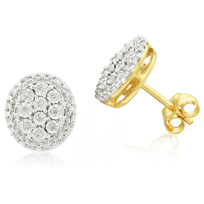 Shop Gold Stud Earrings | Shiels – Shiels Jewellers
