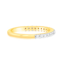 Load image into Gallery viewer, Luminesce Lab Grown 1/3 Carat Diamond Eternity Straight in 18ct Yellow Gold