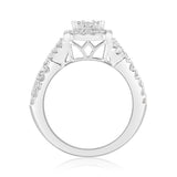 Luminesce Lab Grown 18ct White Gold 1 Carat Diamond Ring
