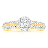 Luminesce Lab Grown 18ct Yellow Gold 1/2 Carat Diamond Ring