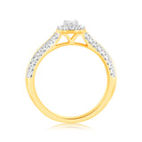 Luminesce Lab Grown 18ct Yellow Gold 1/2 Carat Diamond Ring