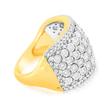 Luminesce Lab Grown 1 Carat Diamond Ring in 9ct Yellow Gold