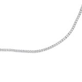 Luminesce Lab Grown 3 Carat Diamond Tennis Bracelet in Sterling Silver