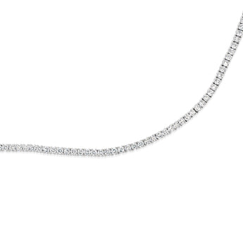 Luminesce Lab Grown 3 Carat Diamond Tennis Bracelet in Sterling Silver