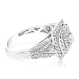 Luminesce Lab Grown 1 Carat Diamond Ring in 10ct White Gold