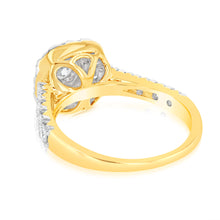 Load image into Gallery viewer, Luminesce Lab Grown 1 Carat Diamond Ring in 9ct Yellow Gold