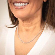 Load image into Gallery viewer, Luminesce Lab Grown 3 Carat Diamond Necklace in 9ct White Gold