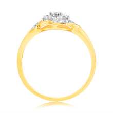 Load image into Gallery viewer, Luminesce Lab Grown Diamond Ring in 9ct Yellow Gold