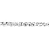 Luminesce Lab Grown 4 Carat Diamond Tennis Bracelet in Sterling Silver