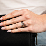 Luminesce Lab Grown 4 Carats Certified Diamond Solitaire Ring in 18ct Yellow Gold