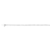 Luminesce Lab Grown 9ct White Gold with 1.5 Carat Fancy Diamond Bracelet