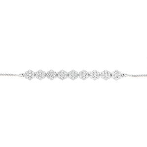 Luminesce Lab Grown Diamonds Bracelet in Sterling Silver