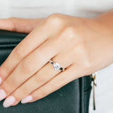 Luminesce Lab Grown 18ct White Gold 1 Carat Certified Diamond Solitaire Ring