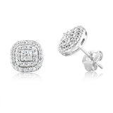 Luminesce Lab Grown 9ct White Gold 0.30Carat Diamond Stud Earrings
