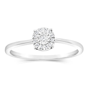 Luminesce Lab Grown 13 Diamonds in Sterling Silver