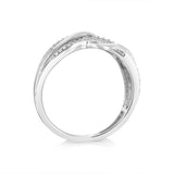 Luminesce Lab Grown 1/10 Carat Diamond Ring in Sterling Silver