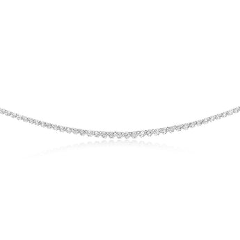 Luminesce Lab Grown 1 Carat Diamonds Necklace in Sterling Silver