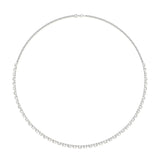 Luminesce Lab Grown 6 Carat Diamond Necklace in 10ct White Gold