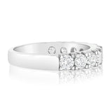 Luminesce Lab Grown 1.5 Carat Diamond Eternity Ring in Sterling Silver