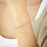 1 Carat Luminesce Lab Grown Diamond Tennis Bracelet in 9ct Yellow Gold