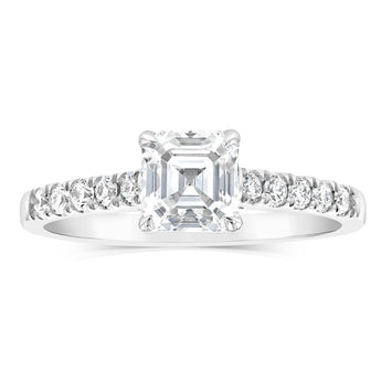 Luminesce Lab Grown Platinum 1.2 Carat Diamond Ring