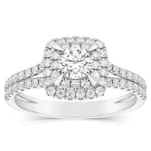 Luminesce Lab Grown Platinum 1.2 Carat Diamond Ring