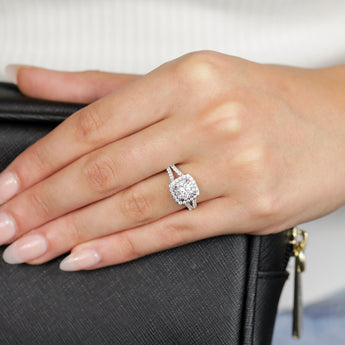 Luminesce Lab Grown Platinum 1.2 Carat Diamond Ring