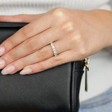 Luminesce Lab Grown Platinum 1Carat Diamond Eternity Ring