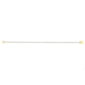 Luminesce Lab Grown 3 Carat Diamond Tennis Bracelet in 9ct Yellow Gold