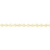 Luminesce Lab Grown 1.9 Carat Diamond 18cm Bracelet in 9ct Yellow Gold