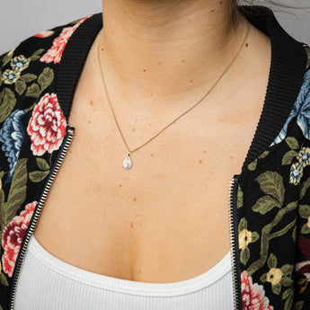 Luminesce Lab Grown 1/2 Carat Diamond Pendant in 9ct Yellow Gold