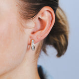 Luminesce Lab Grown 1 Carat Diamond Hoop Earring in 9ct Yellow Gold