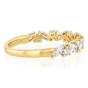 Luminesce Lab Grown 0.60 Carat Diamond Ring in 9ct Yellow Gold
