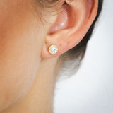 Luminesce Lab Grown 1/2 Carat Diamond Earrings in 9ct Yellow Gold