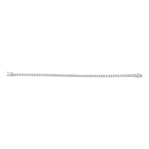 Luminesce Lab Grown 3 Carat Diamond Tennis Bracelet in 9ct White Gold