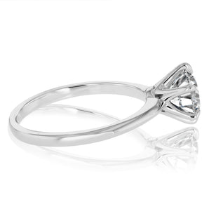 Luminesce Lab Grown 1.5 Carat Diamond Solitaire Ring in 9ct White Gold