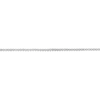 Luminesce Lab Grown 1 Carat Diamond Tennis Bracelet in Sterling Silver