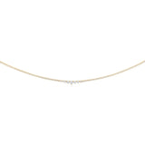 Luminesce Lab Grown 4 Carat Diamond Tennis Necklace in 9ct Yellow Gold