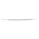 Luminesce Lab Grown 3/4 Carat Diamond Slider Bracelet in Sterling Silver