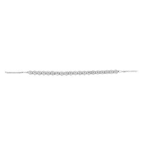 Luminesce Lab Grown 3/4 Carat Diamond Slider Bracelet in Sterling Silver
