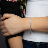 Luminesce Lab Grown 2.00 Carat Diamond Tennis Bracelet in Sterling Silver