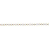 Luminesce Lab Grown 2.00 Carat Diamond Tennis Bracelet in Gold Plated Silver