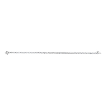 Luminesce Lab Grown 4 Carat Diamond Tennis Bracelet in Platinum