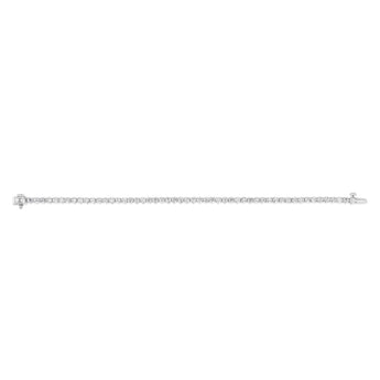Luminesce Lab Grown 5 Carat Diamond Tennis Bracelet in Platinum