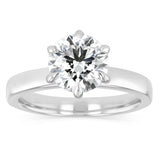 Luminesce Lab Grown 2 Carat Diamond Solitaire Ring in Platinum