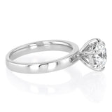 Luminesce Lab Grown 2 Carat Diamond Solitaire Ring in Platinum