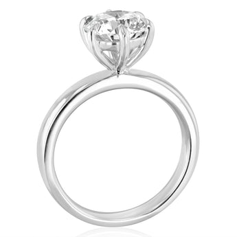 Luminesce Lab Grown 2 Carat Diamond Solitaire Ring in Platinum