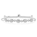Luminesce Lab Grown 1/5 Carat Diamond Bracelet in Sterling Silver