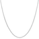 Luminesce Lab Grown 5 Carat Diamond 46cm Tennis Necklace in 9ct White Gold